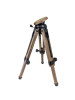 Mini tripod with leveling mechanism made of genuine walnut wood - Picture 1