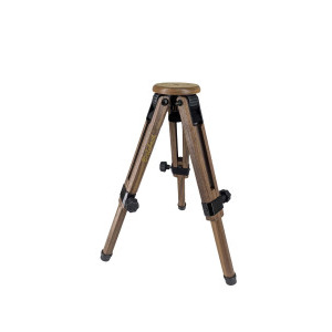 Mini tripod made of genuine walnut wood - Picture 1